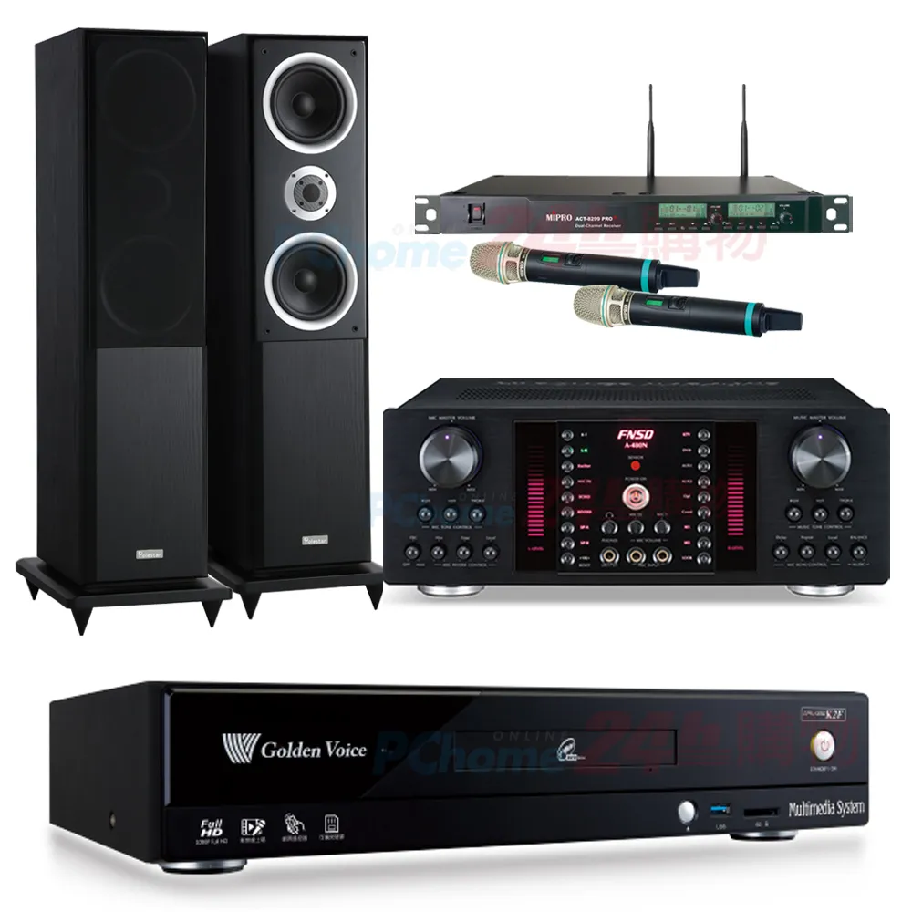 金嗓 CPX-900 K2F伴唱機4TB+FNSD A-480N擴大機+ACT-8299PRO+無線麥克風+Polestar W-260喇叭 價格比較,價格查詢,歷史價格詳細信息