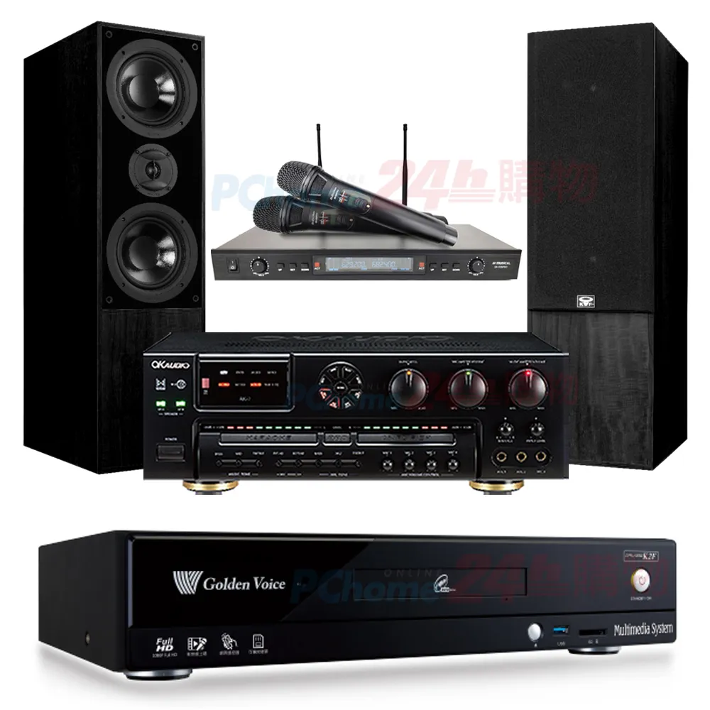 金嗓 CPX-900 K2F伴唱機 4TB+OKAUDIO AK-7擴大機+SR-889PRO無線麥克風+KARABAR KB-4310M喇叭 歷史價格詳細信息