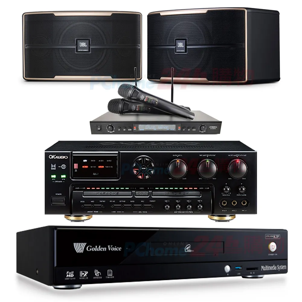 金嗓 CPX-900 K2F伴唱機 4TB+OKAUDIO AK-7擴大機+SR-889PRO無線麥克風+KARABAR KB-4310M喇叭 歷史價格詳細信息