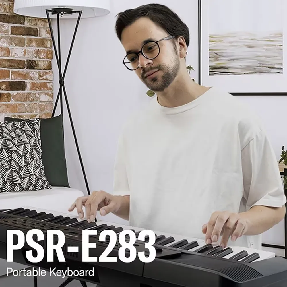 『YAMAHA 山葉』PSR-E283 便擕式61鍵電子琴含琴架 / 公司貨保固 歷史價格詳細信息