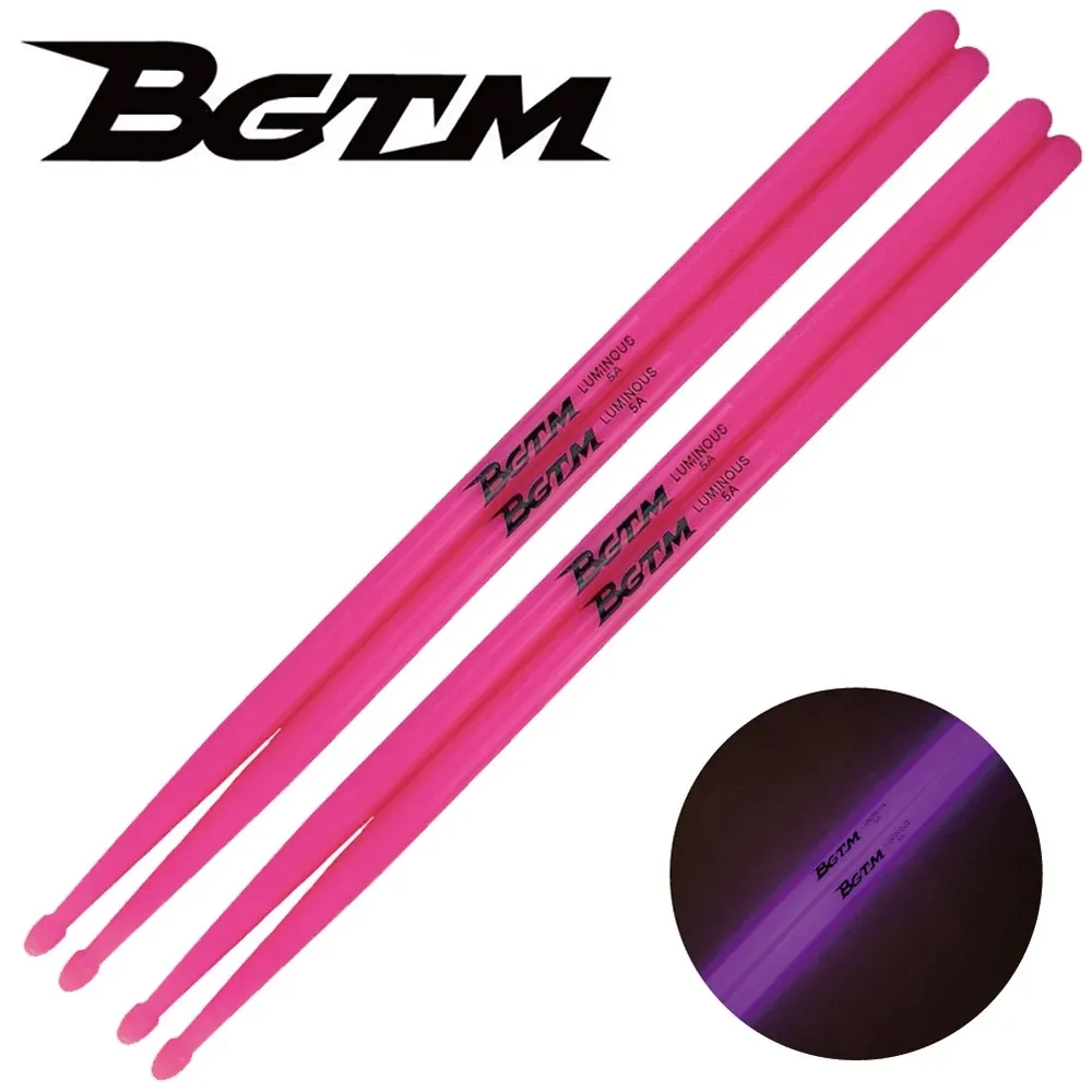 鼓棒5A 尼龍架子鼓鼓棒 夜光鼓棒爵士鼓鼓棒舞臺演出發光鼓棒 歷史價格詳細信息