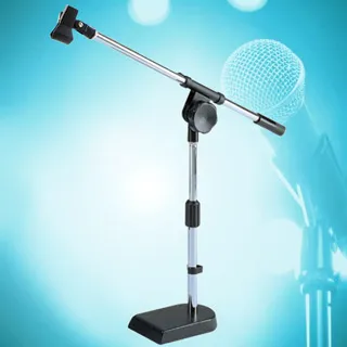 【贈麥克風夾】麥克風架 桌上型麥架 支架電容式/動圈麥克風雙用360度懸臂支架 懸臂支架 怪手支架 桌面支架 不含防震架 歷史價格詳細信息