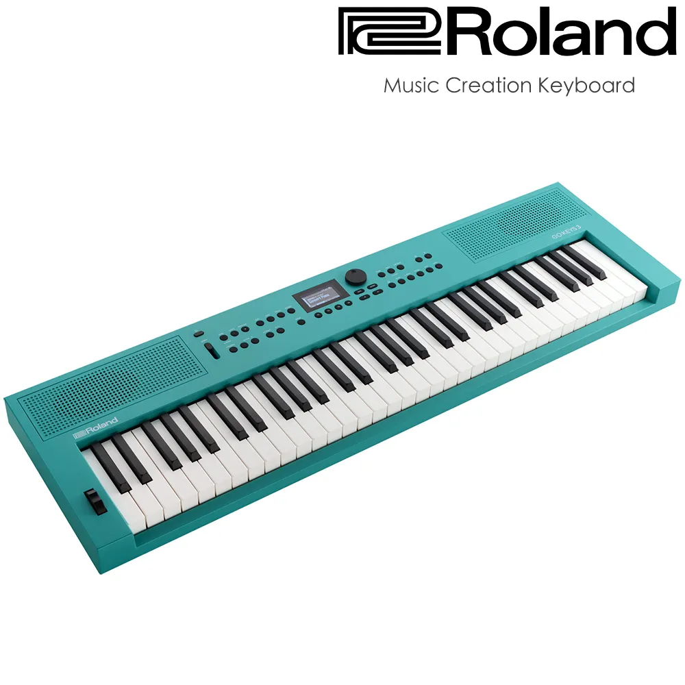 電子琴Roland羅蘭電子琴GO-61K GO61P兒童初學者成年61鍵便攜電子琴電鋼 歷史價格詳細信息