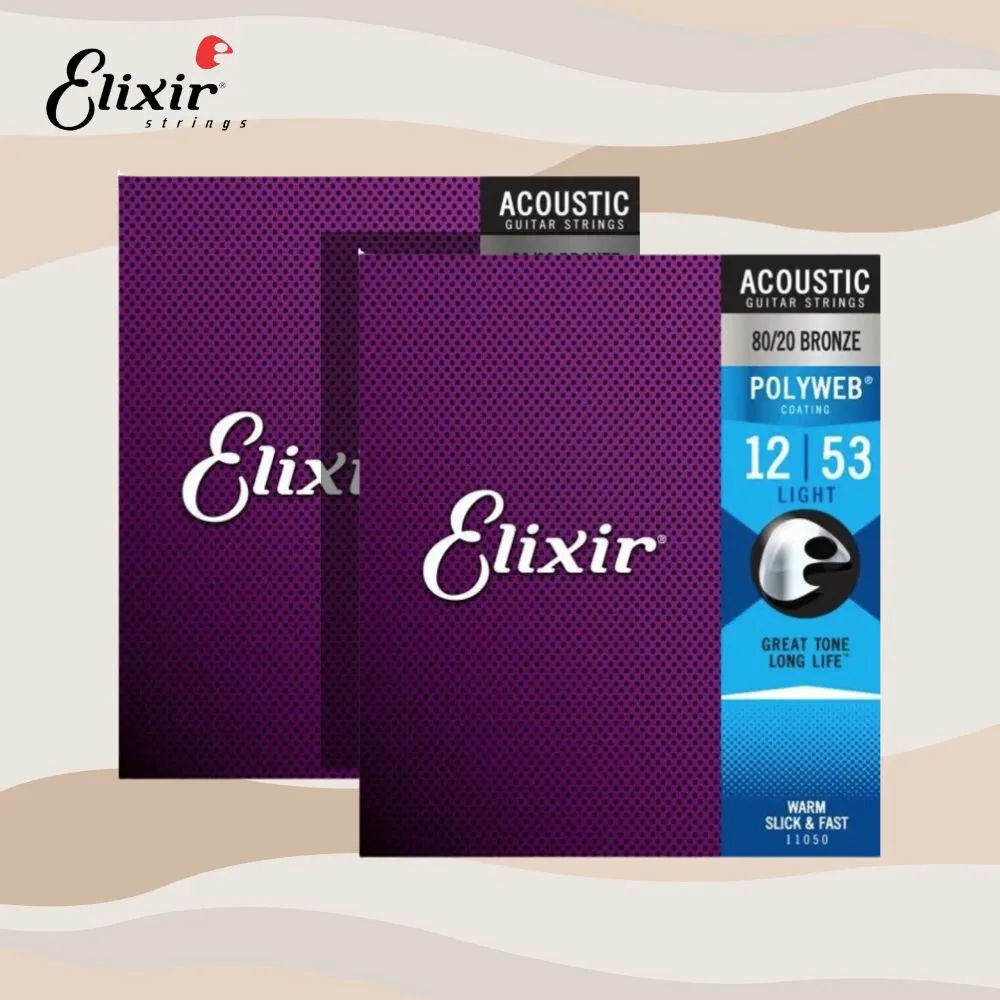 【ELIXIR】ELIXIR 12-53 磷青銅 木吉他弦 NANOWEB 兩包優惠價(高級包膜弦 木吉他弦) 歷史價格詳細信息