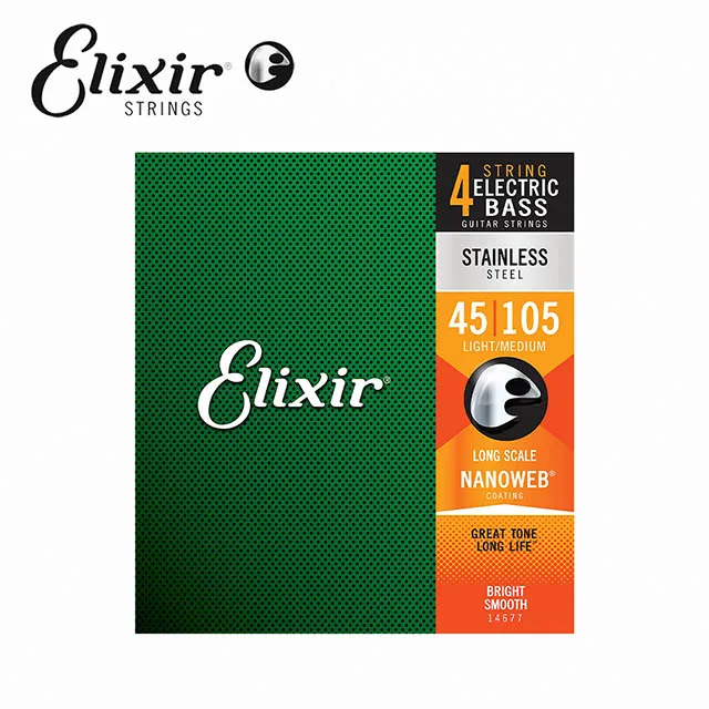 【ELIXIR】NANOWEB 14077 鍍鎳鋼薄膜貝斯弦／頂級持久耐用(防鏽弦 包膜弦 電貝斯弦 Bass弦 貝士弦 14077) 歷史價格詳細信息