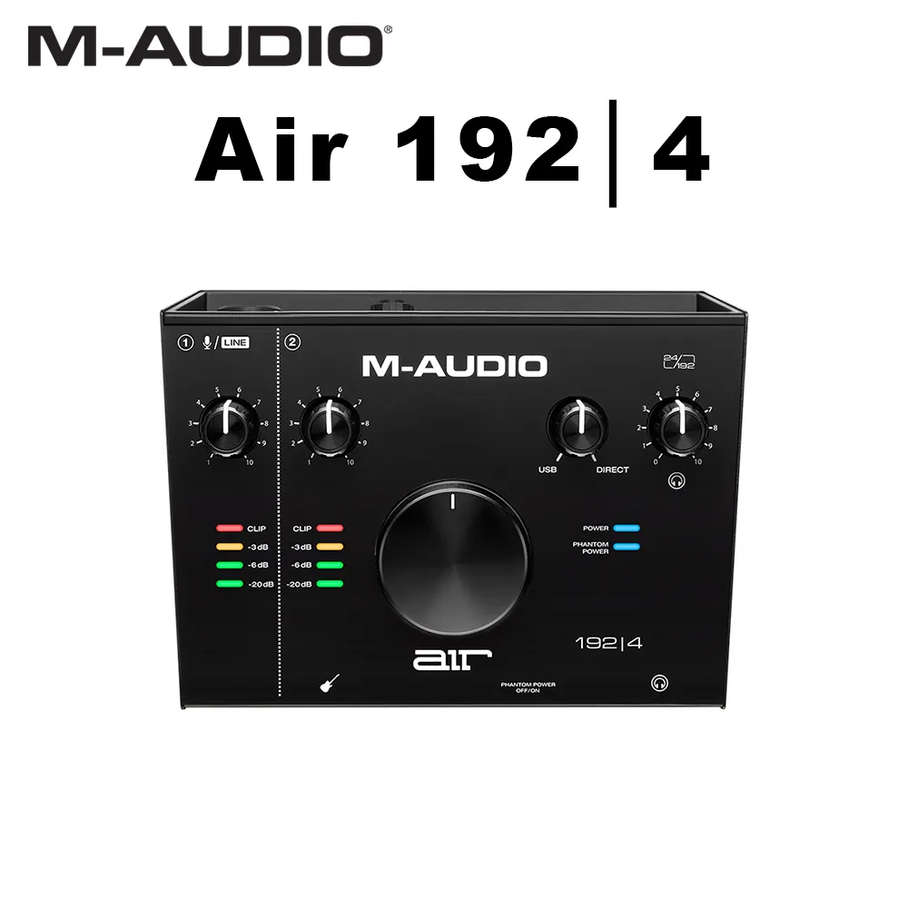 【M-AUDIO AIR 192 | 4 專業錄音介面】192KHz 錄製樂器 人聲 USB-C 24bit 錄 歷史價格詳細信息