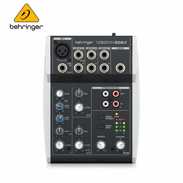BEHRINGER XENYX X502 5軌混音座 混音器【敦煌樂器】 歷史價格詳細信息