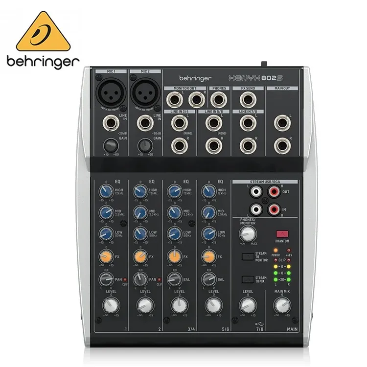 BEHRINGER XENYX X502 5軌混音座 混音器【敦煌樂器】 歷史價格詳細信息
