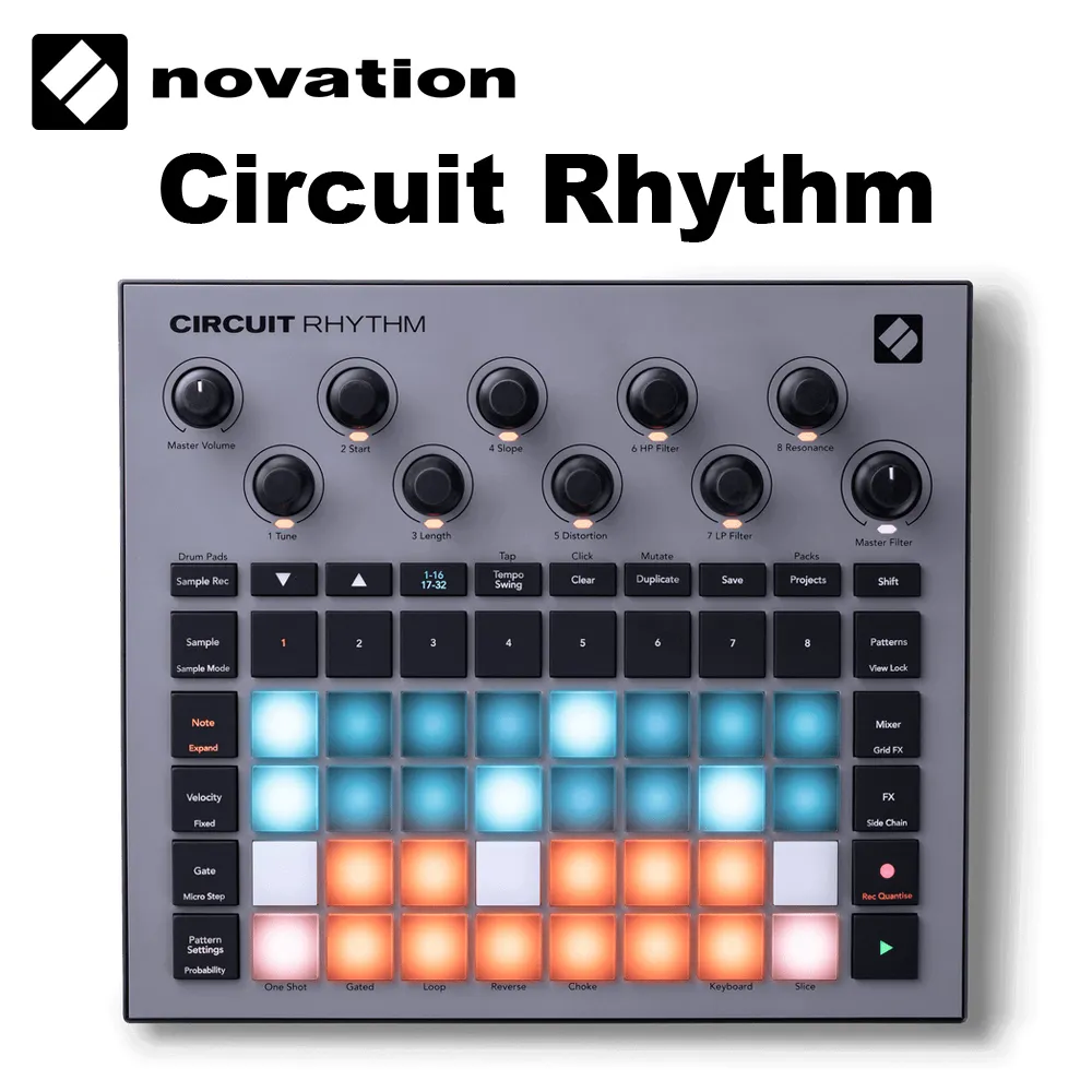 Novation / Circuit Rhythm 鼓組取樣機【ATB通伯樂器音響】 歷史價格詳細信息