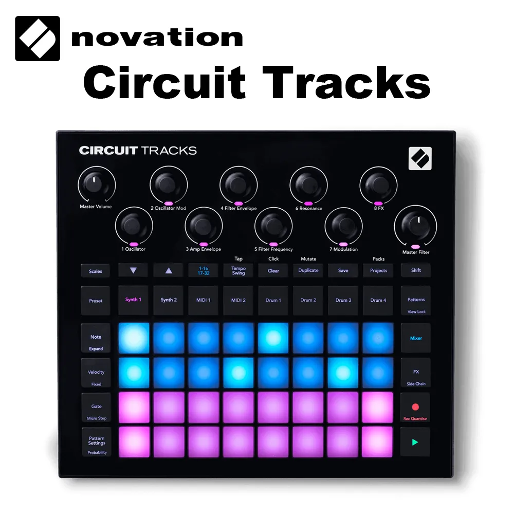 Novation / Circuit Rhythm 鼓組取樣機【ATB通伯樂器音響】 歷史價格詳細信息