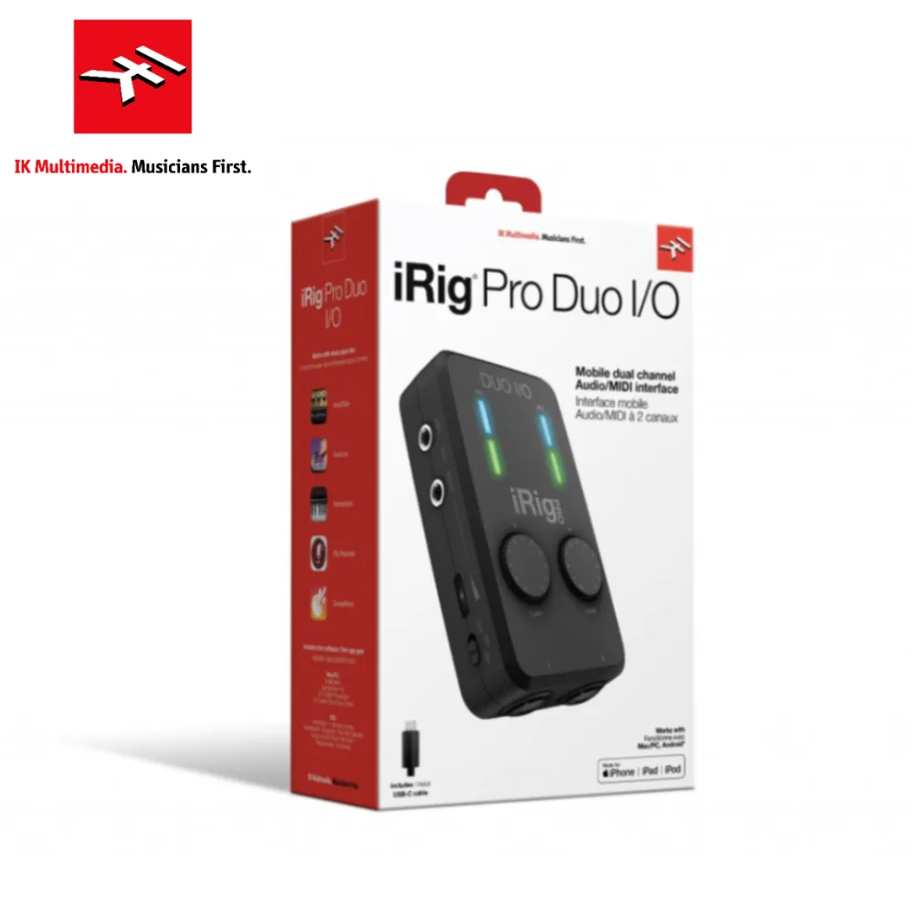 IK iRig PRO DUO iOS 安卓 PC MAC 吉他 Bass 鍵盤 MIDI 錄音介面 [分期免運] 歷史價格詳細信息