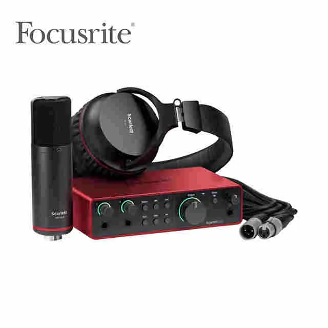Focusrite Scarlett 2i2 Studio 錄音介面套裝組 第四代【敦煌樂器】 歷史價格詳細信息