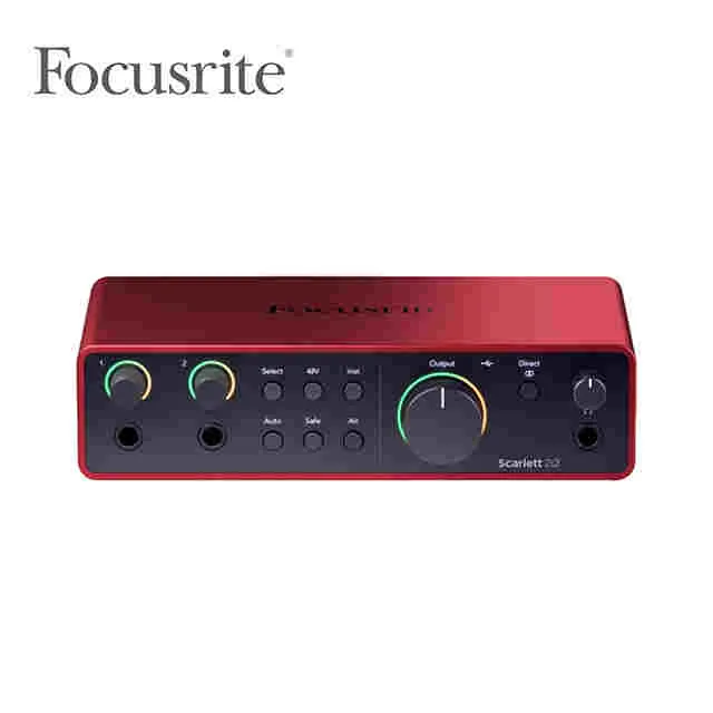 Focusrite Scarlett 2i2 Studio 錄音介面套裝組 第四代【敦煌樂器】 歷史價格詳細信息
