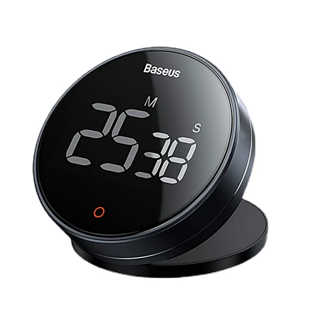 旋轉計時器 大屏LED觸摸電子定時提醒鬧鐘 學習廚房烘焙倒計時器 歷史價格詳細信息