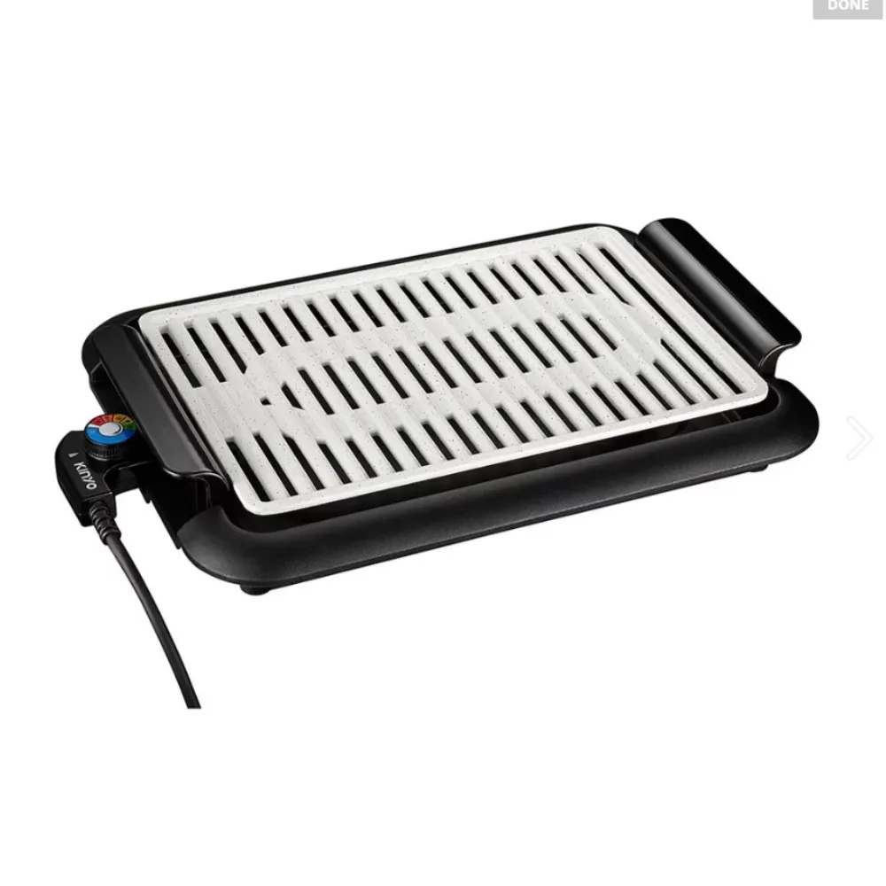 【KINYO】麥飯石電烤盤 BP-35 麥飯石不沾塗層 瀝油盤 電烤盤 歷史價格詳細信息