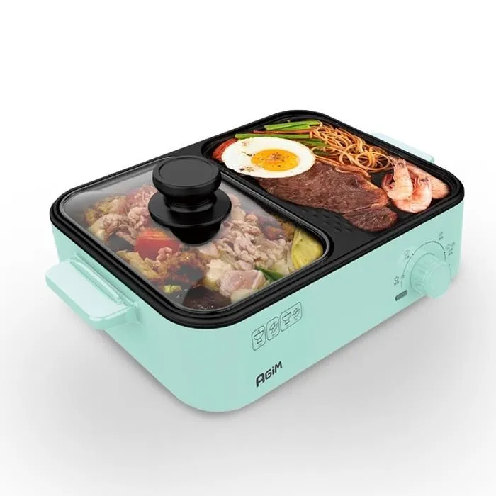 法國 阿基姆AGiM 獨立溫控電火烤兩用爐(2入) HY-210-GN 電烤盤 歷史價格詳細信息