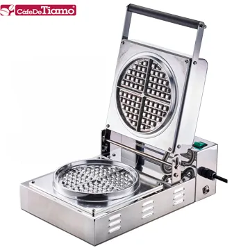 Tiamo WF-250BK 商用美式單圓鬆餅機220V-黑色(HG7297BK) 歷史價格詳細信息