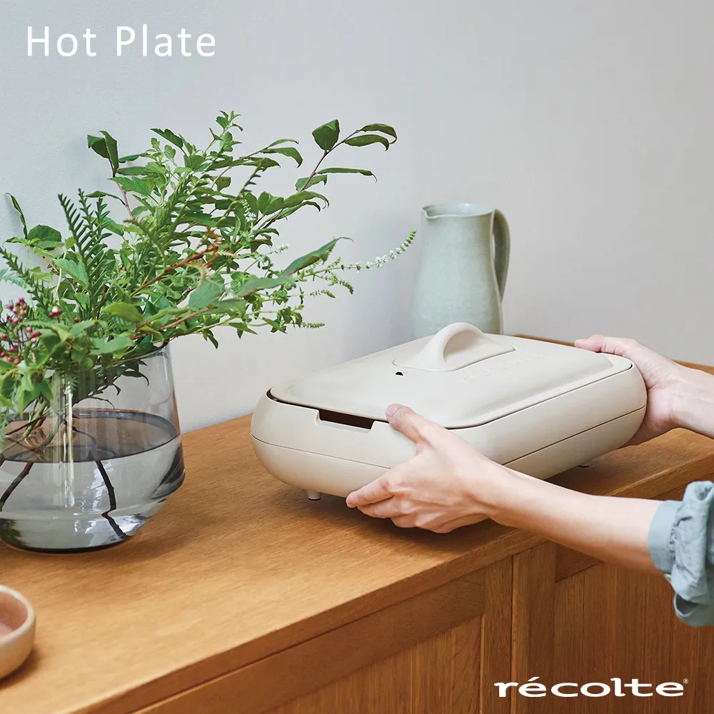 recolte日本麗克特 Hot Plate 電烤盤-簡約白 歷史價格詳細信息