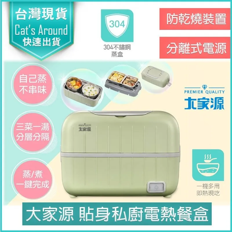 大家源 貼身私廚電熱便當盒TCY-320101 歷史價格詳細信息