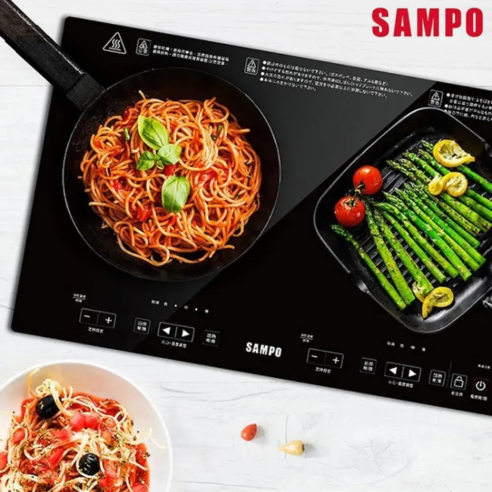 【聲寶SAMPO】微電腦雙口IH變頻電磁爐 KM-VA14GM 歷史價格詳細信息