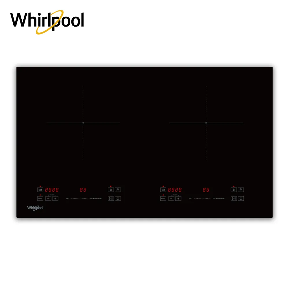 Whirlpool雙口感應爐 4400W 保溫 爆炒 暫停 兒童安全鎖 只送不裝 歷史價格詳細信息