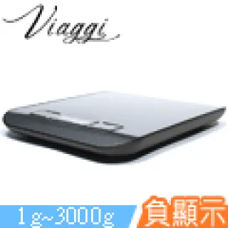 VIAGGI負顯示不鏽鋼電子料理秤(黑色) 歷史價格詳細信息