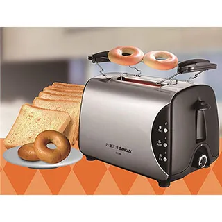 SANLUX 台灣三洋 SK-58B 多功能 烤麵包機 附烤貝果專用烤架 歷史價格詳細信息