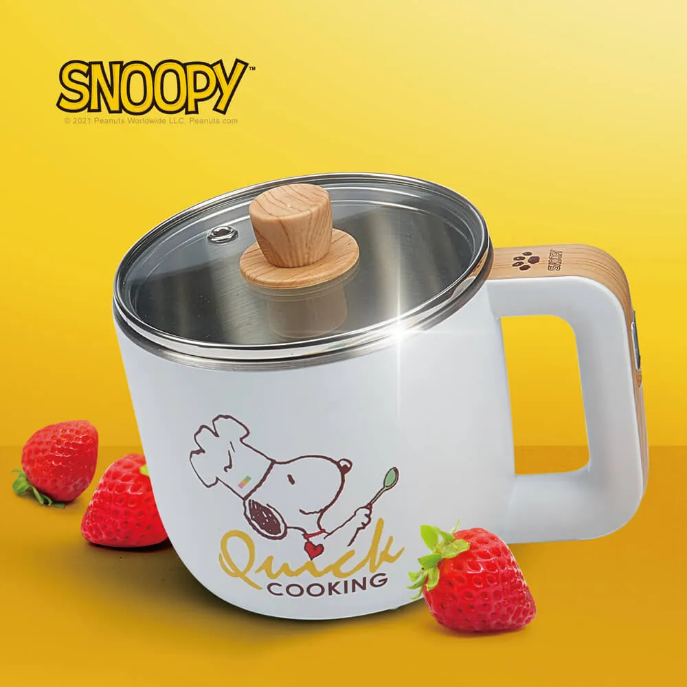 【SNOOPY 史努比】吃貨系列-S19雙層防燙快煮鍋+M1909蒸具二件套 歷史價格詳細信息