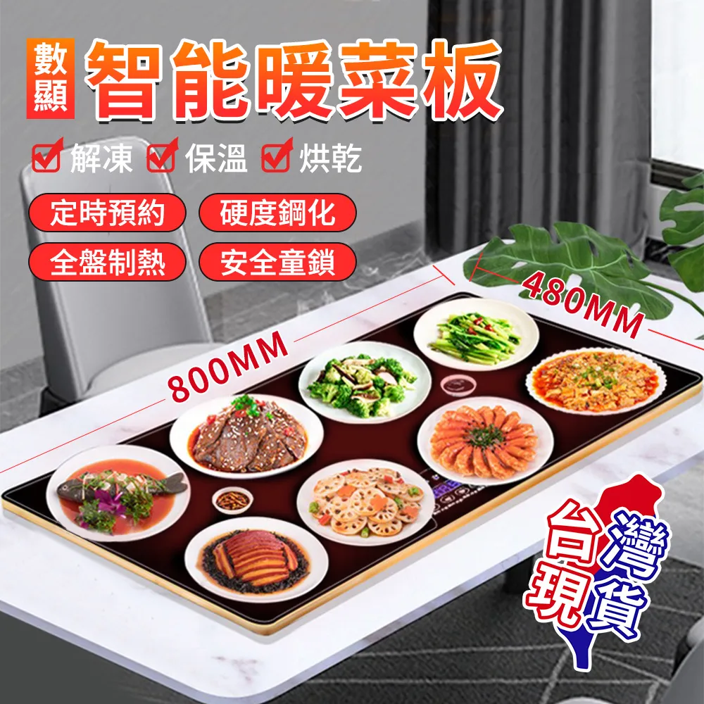飯菜保溫板 暖菜板 110v保溫板 摺疊 拼接 熱菜板 熱菜神器 加熱保溫菜板 飯菜加熱 保溫菜罩 歷史價格詳細信息