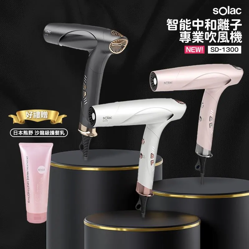 SOLAC Solac SD-1300 智能中和離子摺疊式吹風機  l 贈SENTECO系列水壺 歷史價格詳細信息