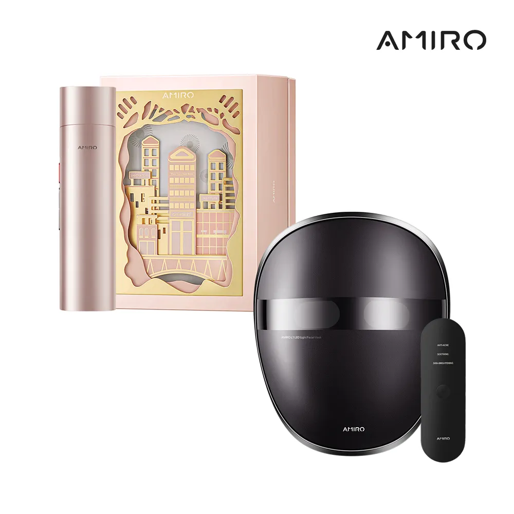 【AMIRO】嫩膚時光面罩+【AMIRO】S1 時光機黃金點陣美容儀 歷史價格詳細信息