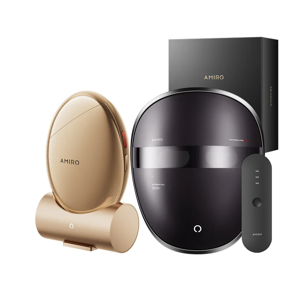 AMIRO  S1時光機黃金點陣美容儀-愛意聚膠禮盒-玫瑰金 蓋章面膜/拉提/修復細紋/緊緻/美白/導入儀/旅行保養 歷史價格詳細信息