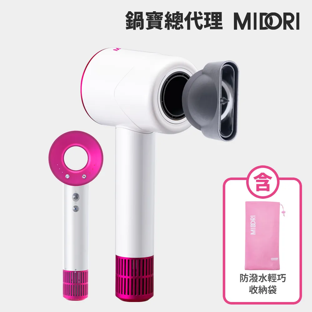 【MIDORI美多莉】高風速溫控負離子吹風機 加輕巧收納袋-紫金色 歷史價格詳細信息