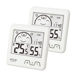 【Dr.AV】日式超大螢幕溫濕度計(GM-851)白-2入 價格比較,價格查詢,歷史價格詳細信息