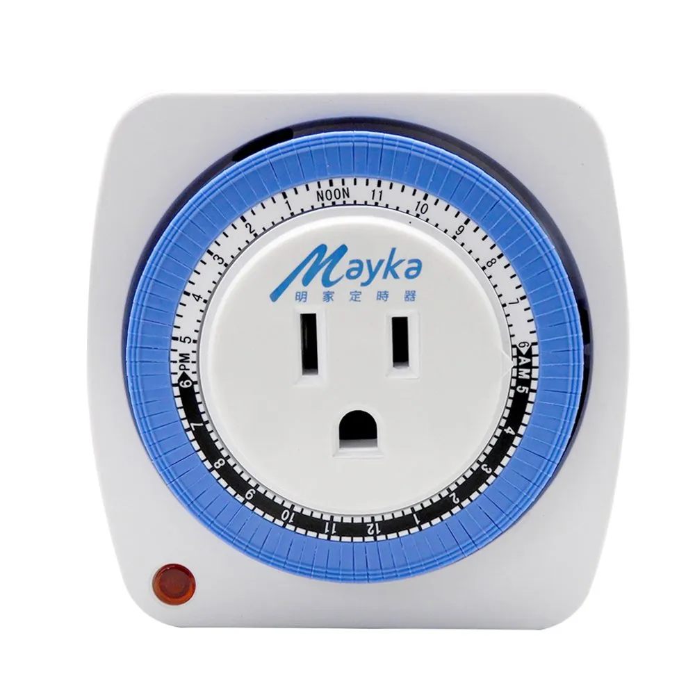【明家Mayka】TM-M1機械式 24小時 節能3孔 定時器 歷史價格詳細信息
