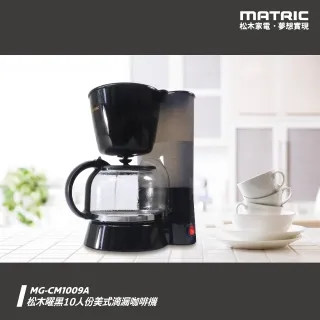 【MATRIC 松木】10人份美式滴漏咖啡機MG-CM1012A (酒紅) 歷史價格詳細信息