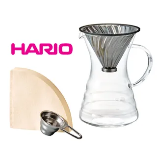 HARIO V60白金金屬濾杯咖啡壺組(VPD-02HSV)[大買家] 歷史價格詳細信息