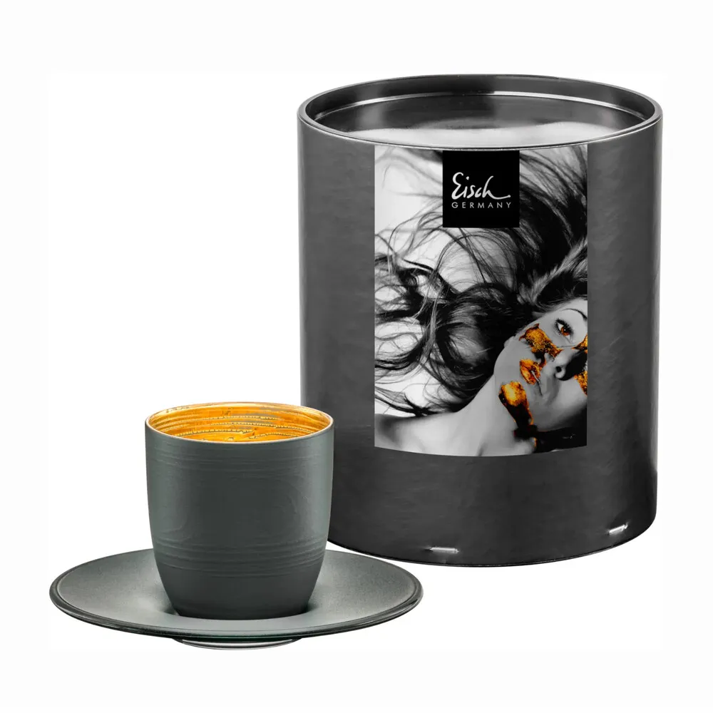 【Eisch】COSMO濃縮咖啡杯碟組 鉑金銅 歷史價格詳細信息