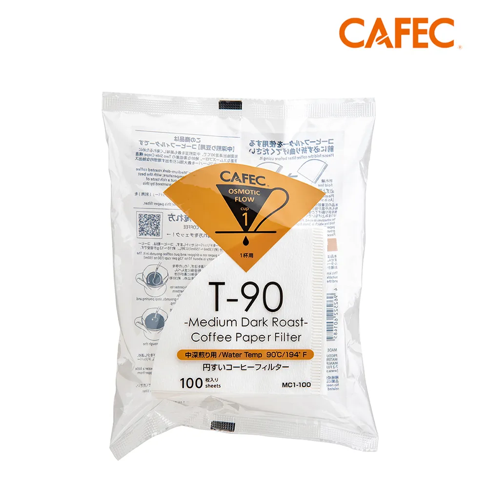 【CAFEC】三洋日本製T92淺焙豆專用白色錐形咖啡濾紙(1~2人份)100張 LC1-100W 歷史價格詳細信息