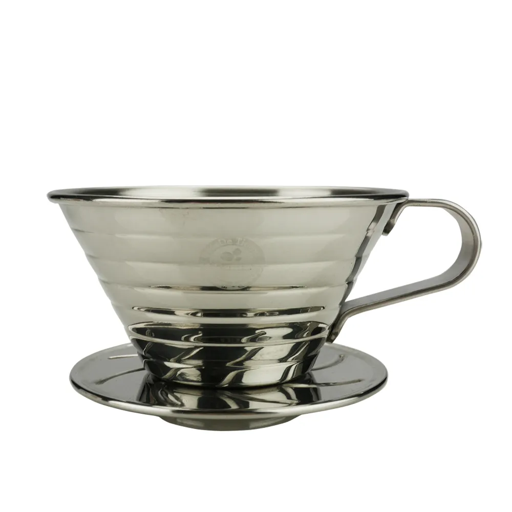 Tiamo K02不銹鋼咖啡濾杯組附滴水盤量匙2-4人份(HG5050) 歷史價格詳細信息