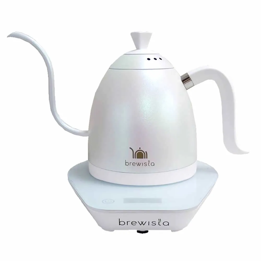 Brewista李震聯名款手沖咖啡壺細長嘴不銹鋼溫控水壺家用咖啡器具-心願便利店 歷史價格詳細信息