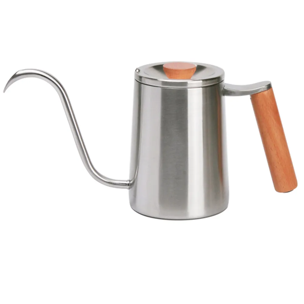 Tiamo 木質把手不鏽鋼細口壺600ml(HA1651) 價格比較,價格查詢,歷史價格詳細信息