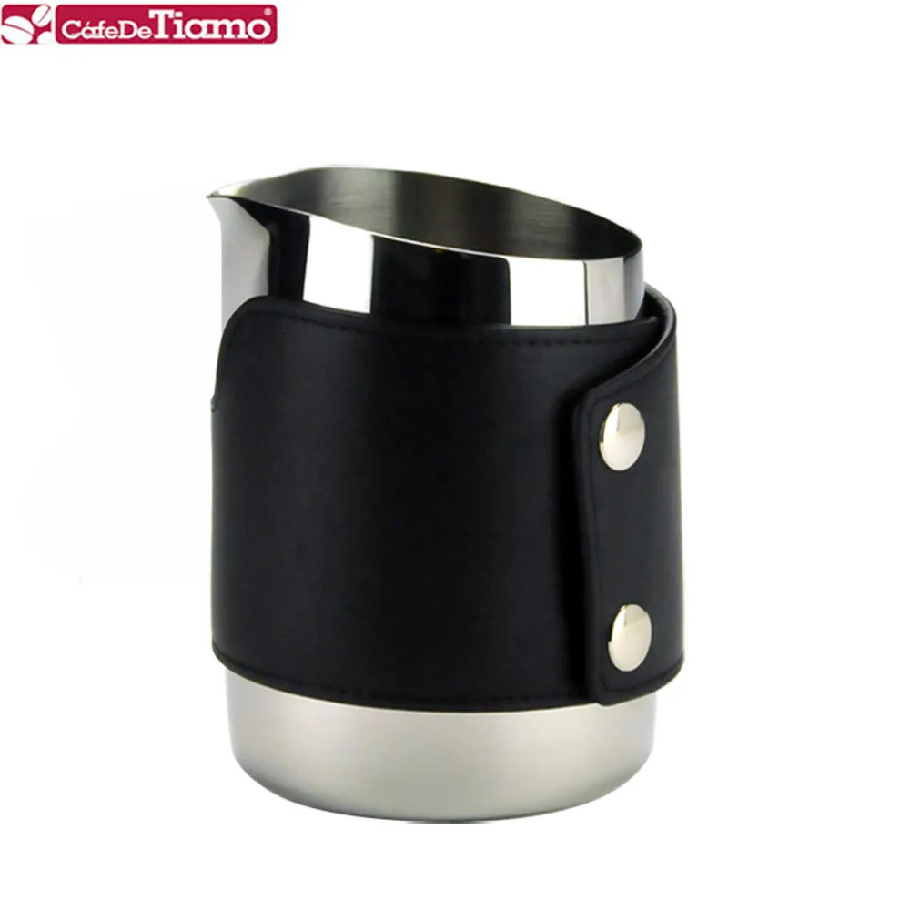 【Tiamo】斜口拉花杯450cc尖口設計-白色(HC7107W) 歷史價格詳細信息