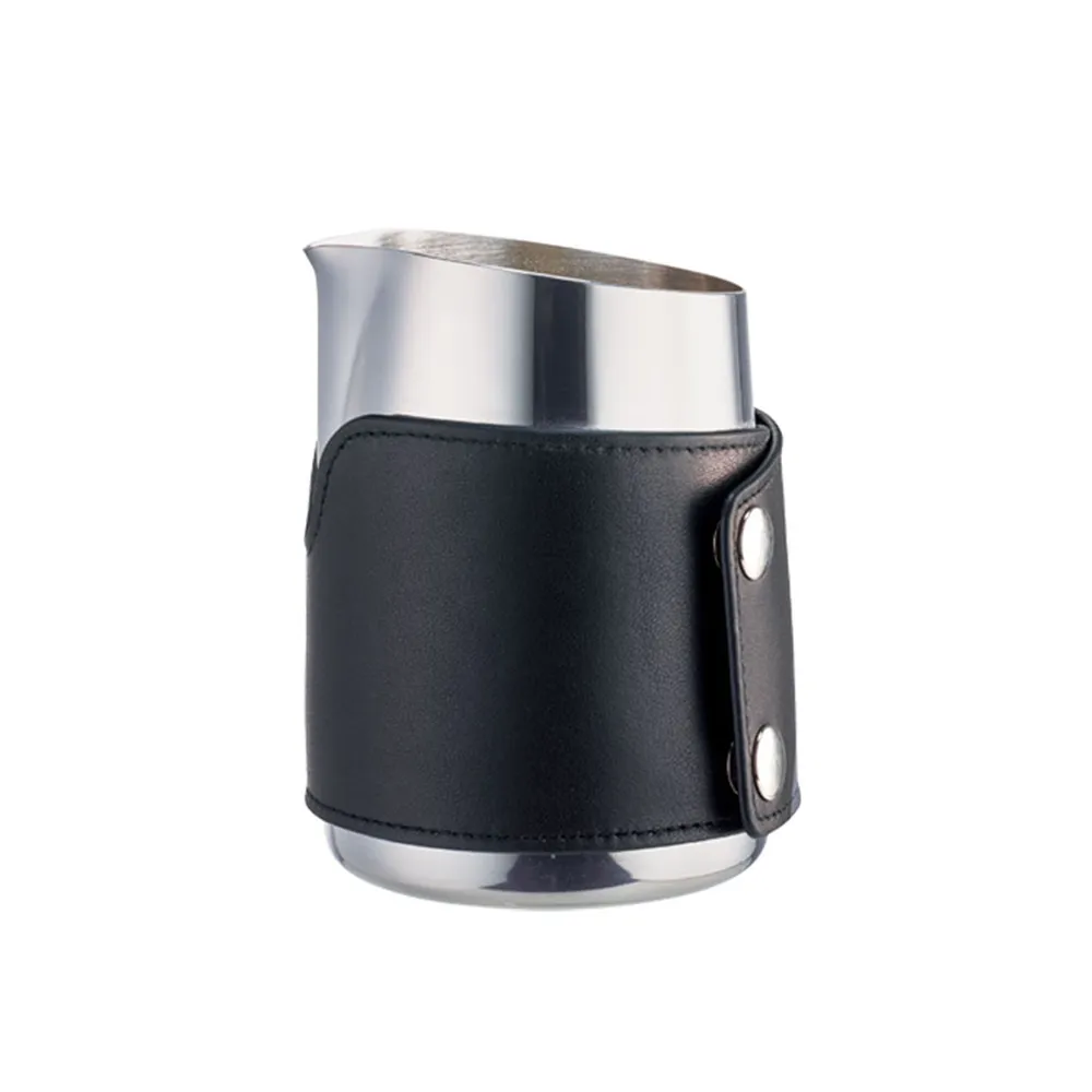 【Tiamo】斜口拉花杯450cc-圓口設計黑(HC7106BK) 歷史價格詳細信息