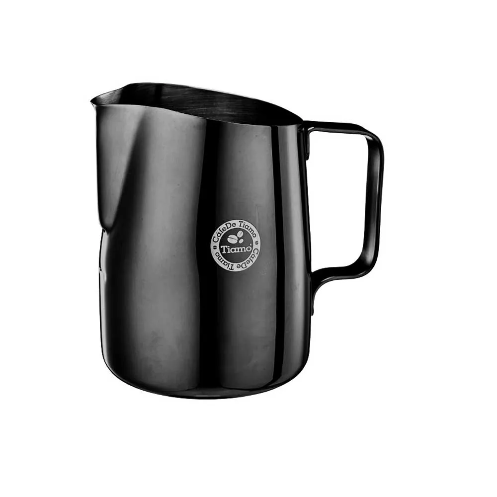 【鈦黑450ML賣場】 WPM惠家304不鏽鋼 拉花杯 斜口尖嘴拉花杯 歷史價格詳細信息