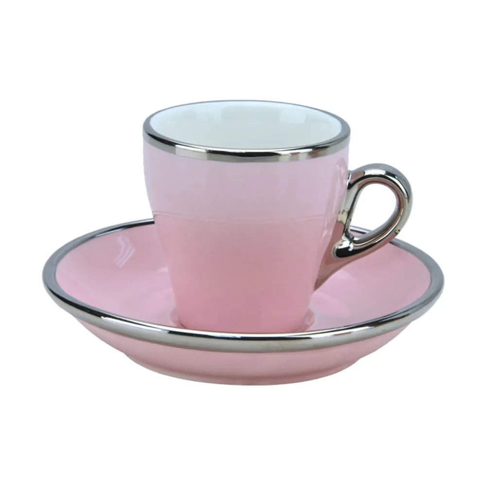 Tiamo 19號鬱金香拿鐵杯盤組5客280CC-藍色(HG0853B) 歷史價格詳細信息