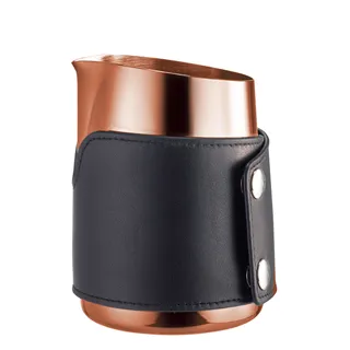 【Tiamo】斜口拉花杯450cc-圓口設計黑(HC7106BK) 歷史價格詳細信息