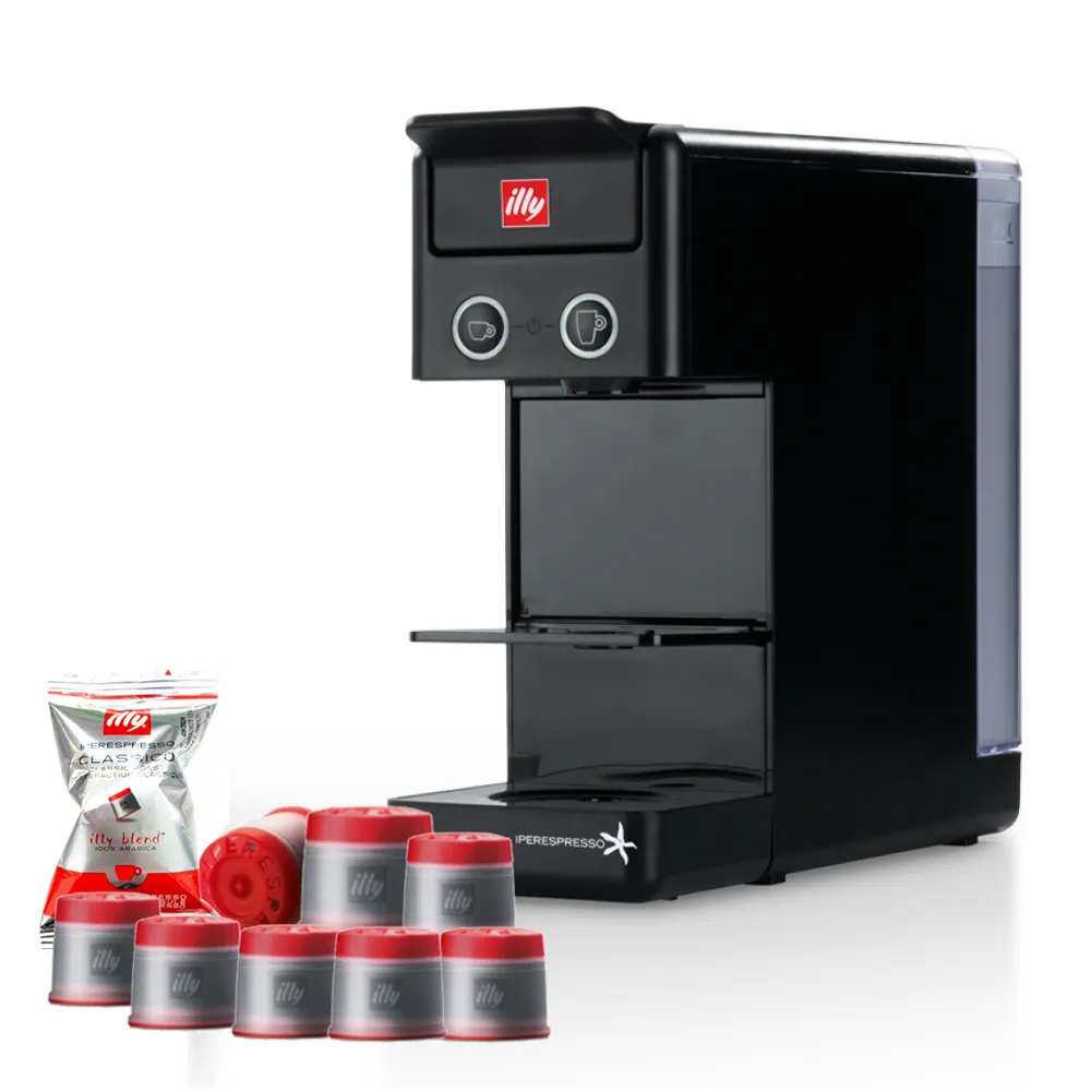 【illy】Y3.3 美型濃縮膠囊咖啡機升級版-曜石黑(歡慶奪冠買一送一) 歷史價格詳細信息