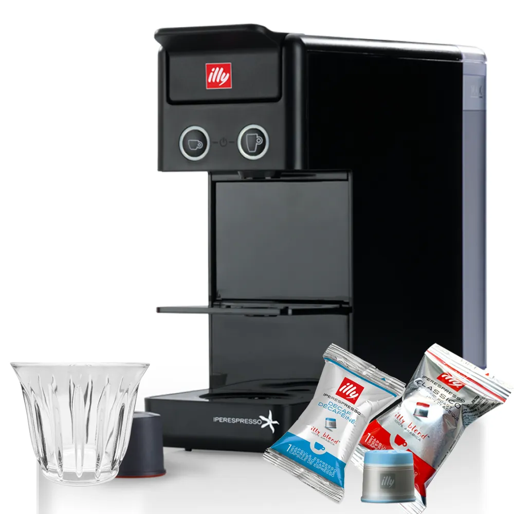 【illy】Y3.3 美型濃縮膠囊咖啡機升級版-曜石黑(歡慶奪冠買一送一) 歷史價格詳細信息