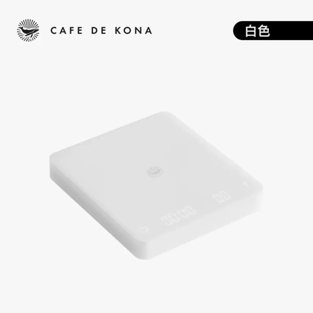 CAFEDE KONA 咖啡電子秤 黑色 精準秤重計時.新款LED顯示 3000g 自動休眠.關機裝置.附贈防水墊+電池 歷史價格詳細信息
